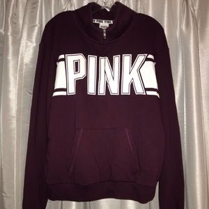 Victoria’s Secret Pink half-zip sweatshirt